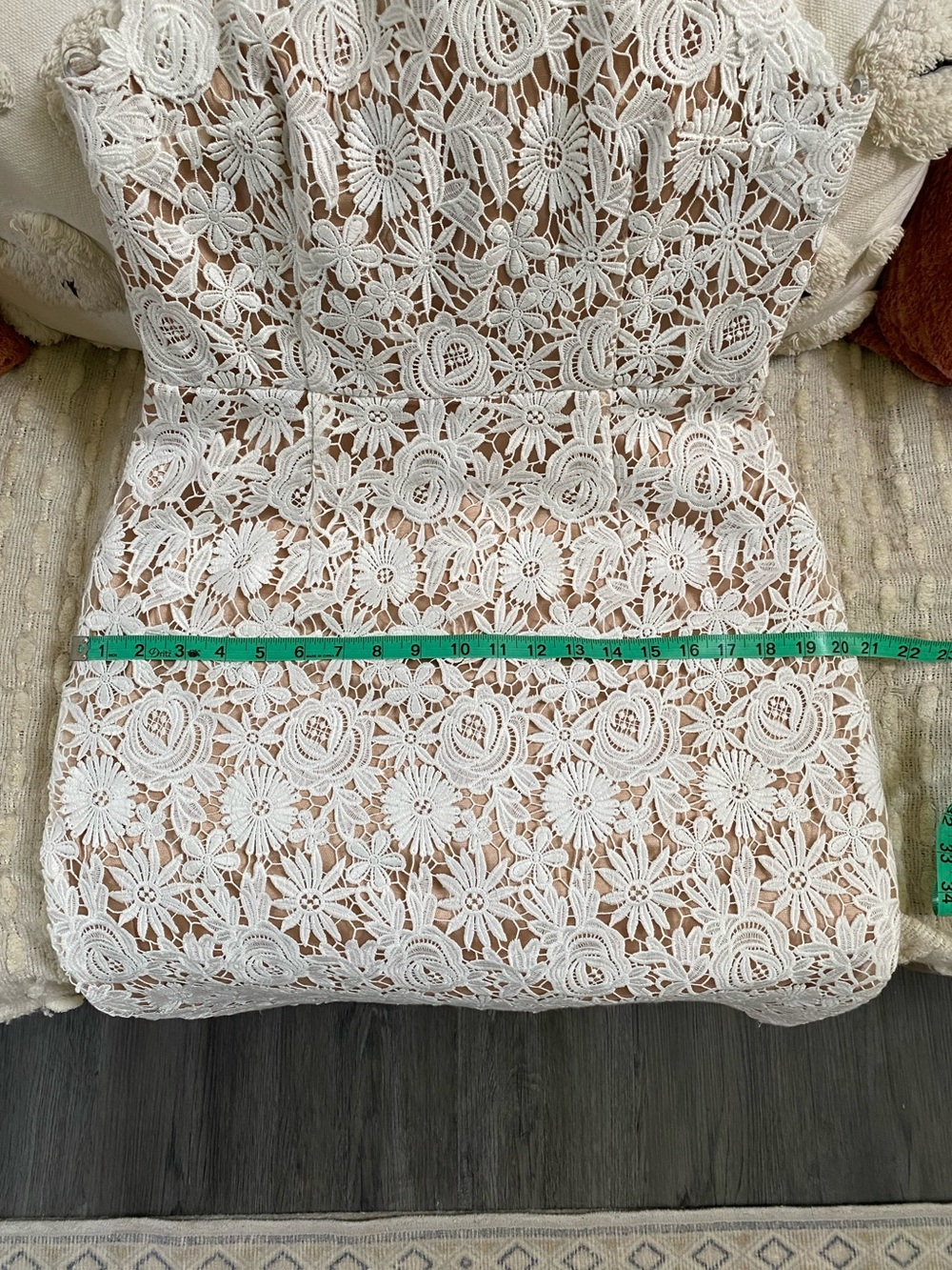 {Mikael Aghal} Lace Shift Midi Dress - Picture 9 of 9